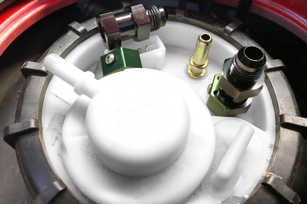 Radium Engineering Turbo Fuel Cell Surge Tank Install Kit (FST Not Included) for Porsche 996