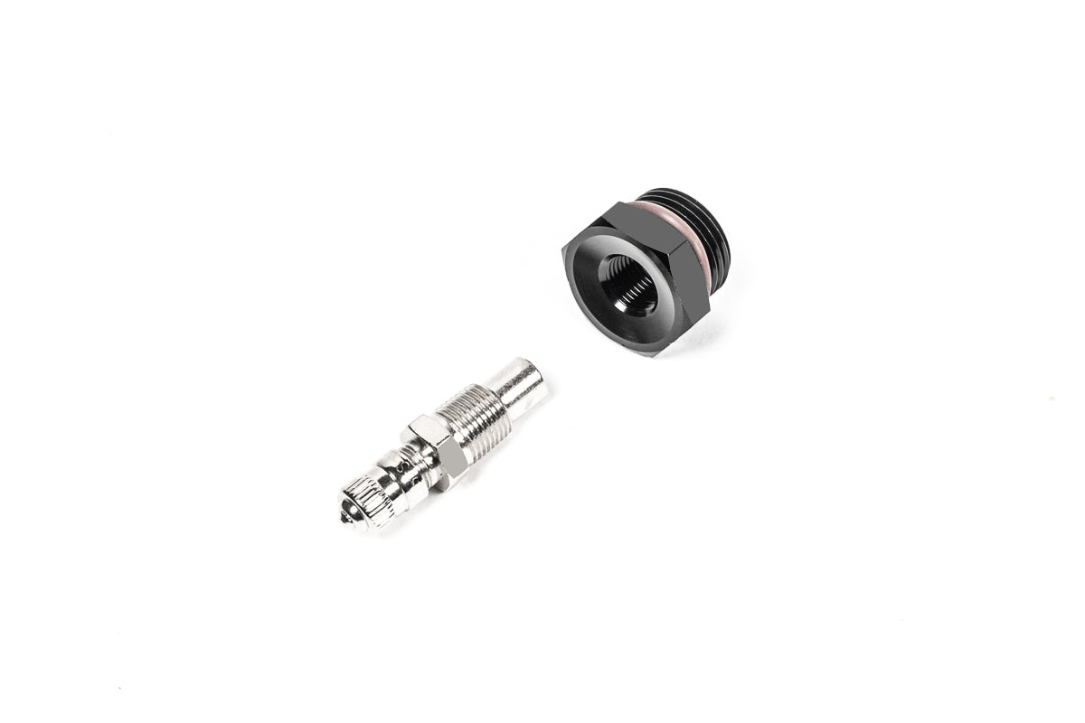 Radium 8AN ORB to Schrader Valve Adapter