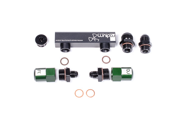Radium Engineering 4-Port Manifold, Bosch 044 Pumps, Reuses Check Valves