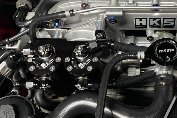 Radium Engineering Triple Catch Can Kit for Nissan R35 GT-R, Fluid Lock