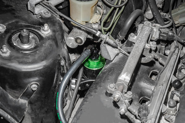 Radium Engineering Fuel Filter Mount for Nissan S13 / S15 / R32