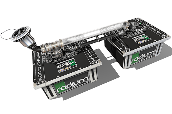 Radium Engineering Saddle Tank Fuel Cell Conversion Kit