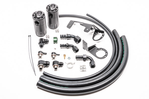 Radium Dual Catch Can Kit, Toyota Supra MK5 A90, Fluid Lock