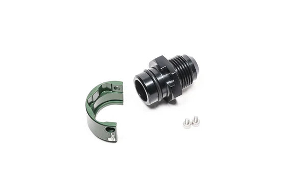 Radium Engineering 20-0758 V2 Quick Connect, 19mm Male to 10AN Male Straight Fitting