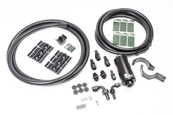 Radium Engineering Fuel Hanger Plumbing Kit with Filter for Toyota GR Supra A90 / A91 2019+