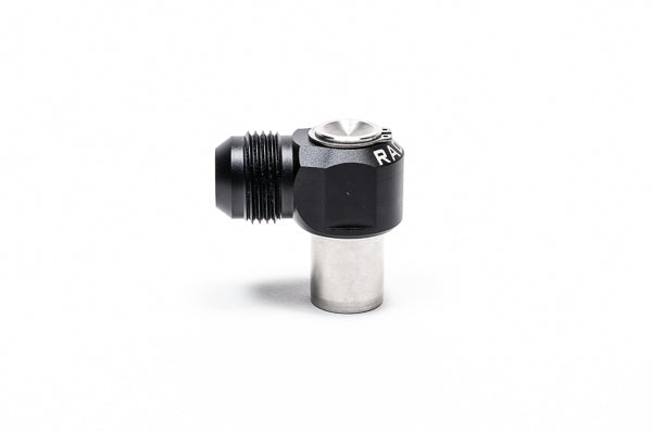 Radium 12AN Male Press-In Valve Cover Fittings - Nissan RB26DETT