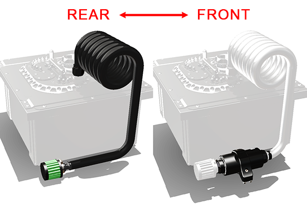 Radium Fuel Vent Charcoal Canister Service Kit for 20-0828