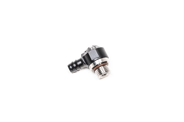 Radium Engineering 20-1000-0610B Low Profile Swivel Banjo Fitting, 6AN ORB to 10mm Barb