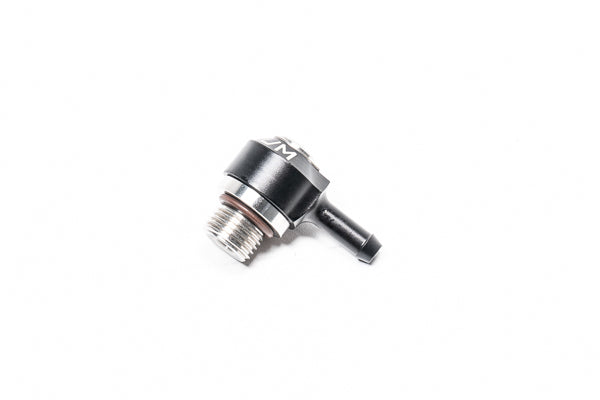 Radium Engineering 20-1000-0665 Low Profile Swivel Banjo Fitting, 6AN ORB to 6.5mm Barb