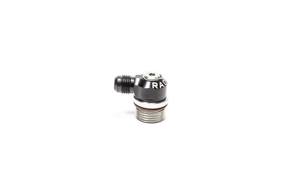 Radium Engineering 20-1000-1006 Low Profile Swivel Banjo Fitting, 10AN ORB to 6AN Male