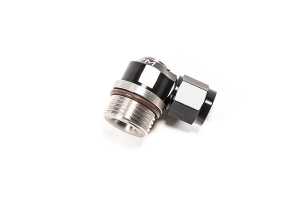 Radium Engineering 20-1000-1006F Low Profile Swivel Banjo Fitting, 10AN ORB to 6AN Female