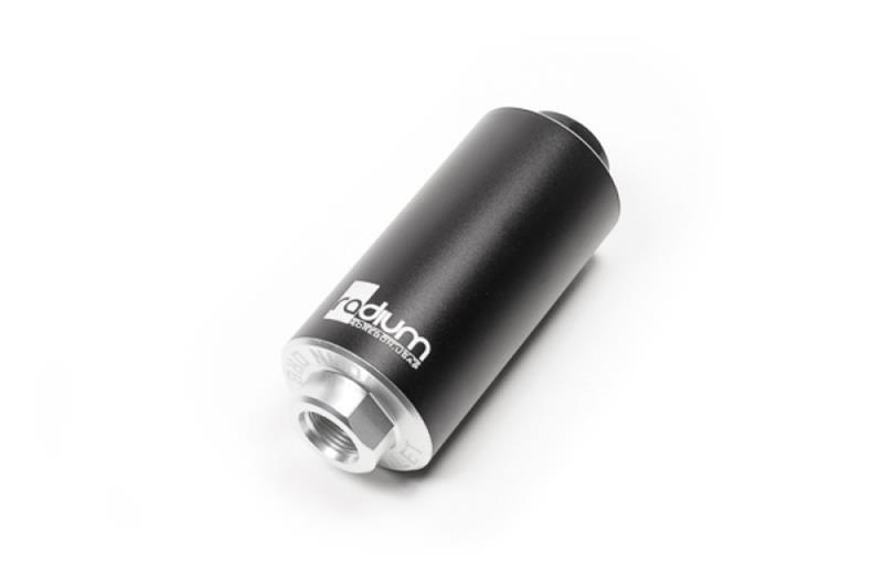 Radium Engineering Fuel Filter with Check Valve - 10 Micron Stainless