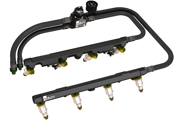 Radium Engineering Fuel Rail Plumbing Kit for Ford 302/351 Windsor