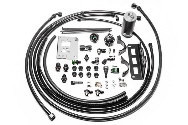 Radium Engineering Fuel Hanger Plumbing Kit with Microglass Filter for Cadillac CTS-V