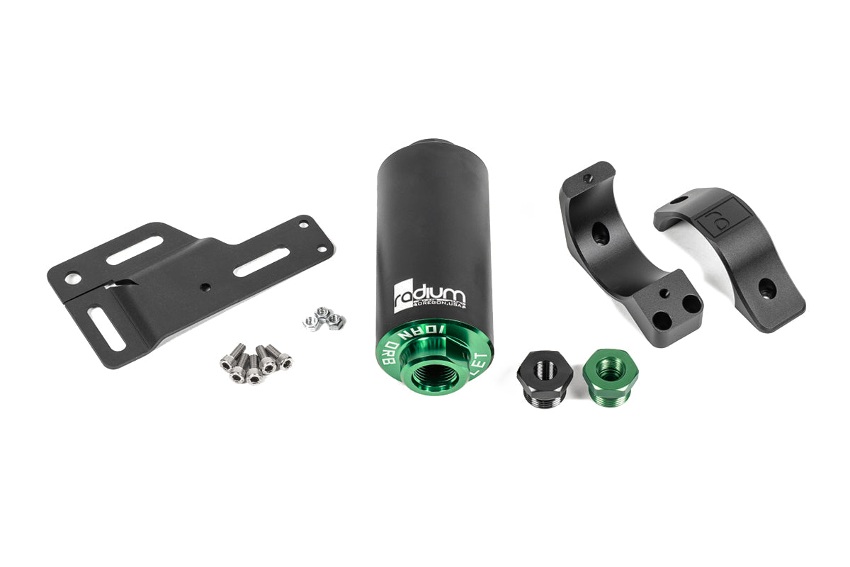 Radium Engineering Fuel Filter Kit with Microglass Filter for Mitsubishi Lancer Evolution 1-6