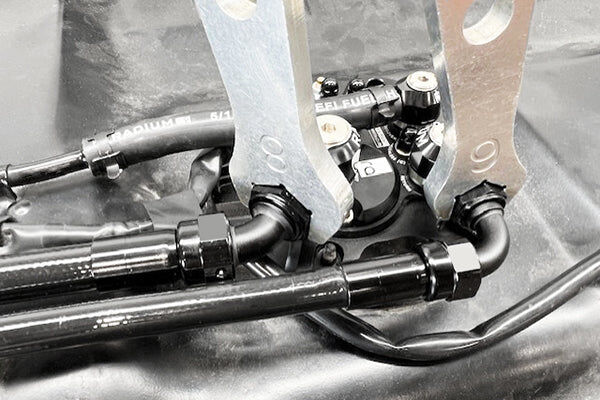 Radium Engineering Fuel Hanger Connection Kit for Mitsubishi EVO 6