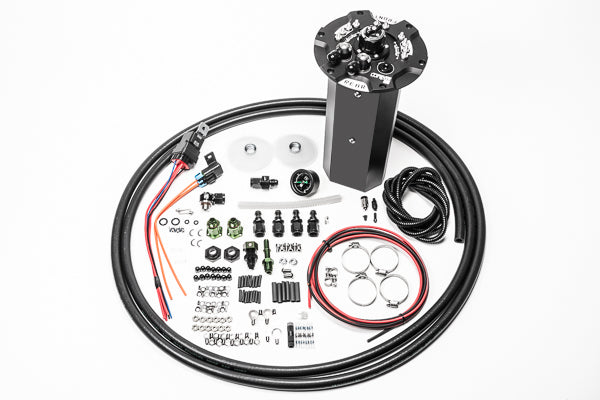 Radium Engineering Fuel Hanger Surge Tank for Nissan 370Z & Z 400Z (Brushless, No Pumps)