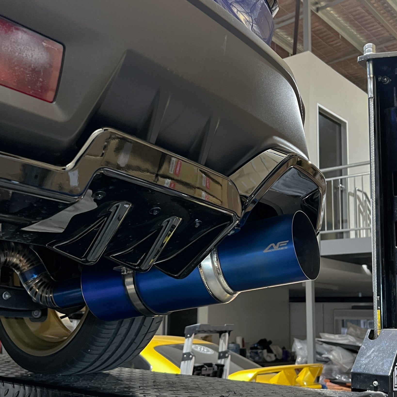 Aeroflow Dynamics Full Titanium Dual Exit 3" Cat Back Exhaust For Subaru WRX VB 2022-2025 - iilumolab