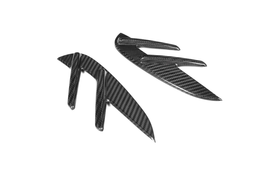 OEM Style Fender Vent Cover Pre Pregged Dry Carbon For BMW M3 G80 G81