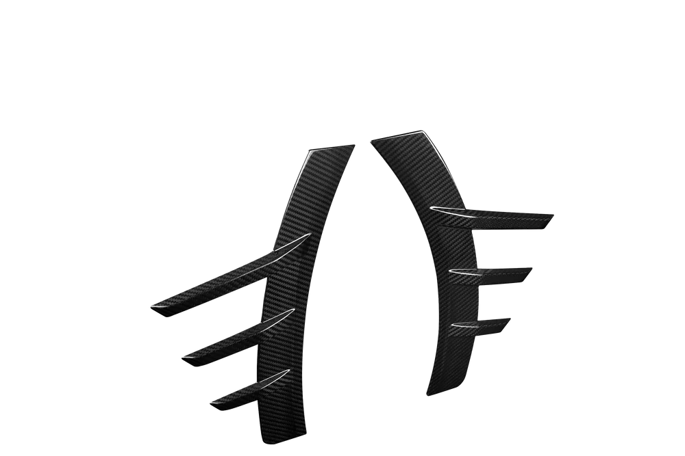 M Performance Style Rear Fender Arch Trim Set Pre-Pregged Dry Carbon Fiber - BMW M2 G87 23+