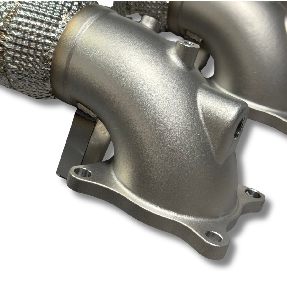 Korsh Downpipe 200 Cell Metal Matrix Catalytic Converter with Heat Shield for Honda Civic Type R FK8/FL5