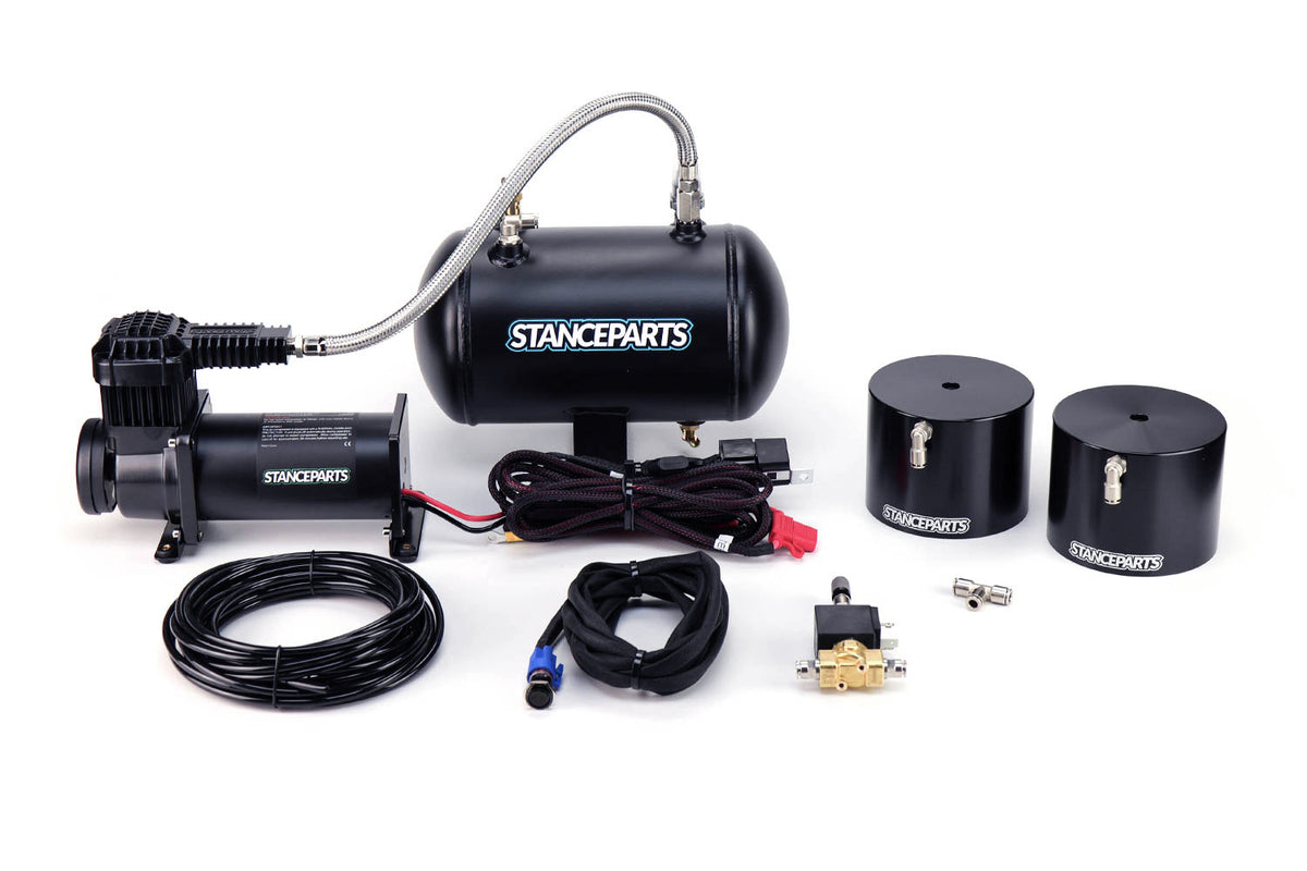 STANCEPARTS COMPLETE AIR CUP KIT (2PC) - FRONT OR REAR