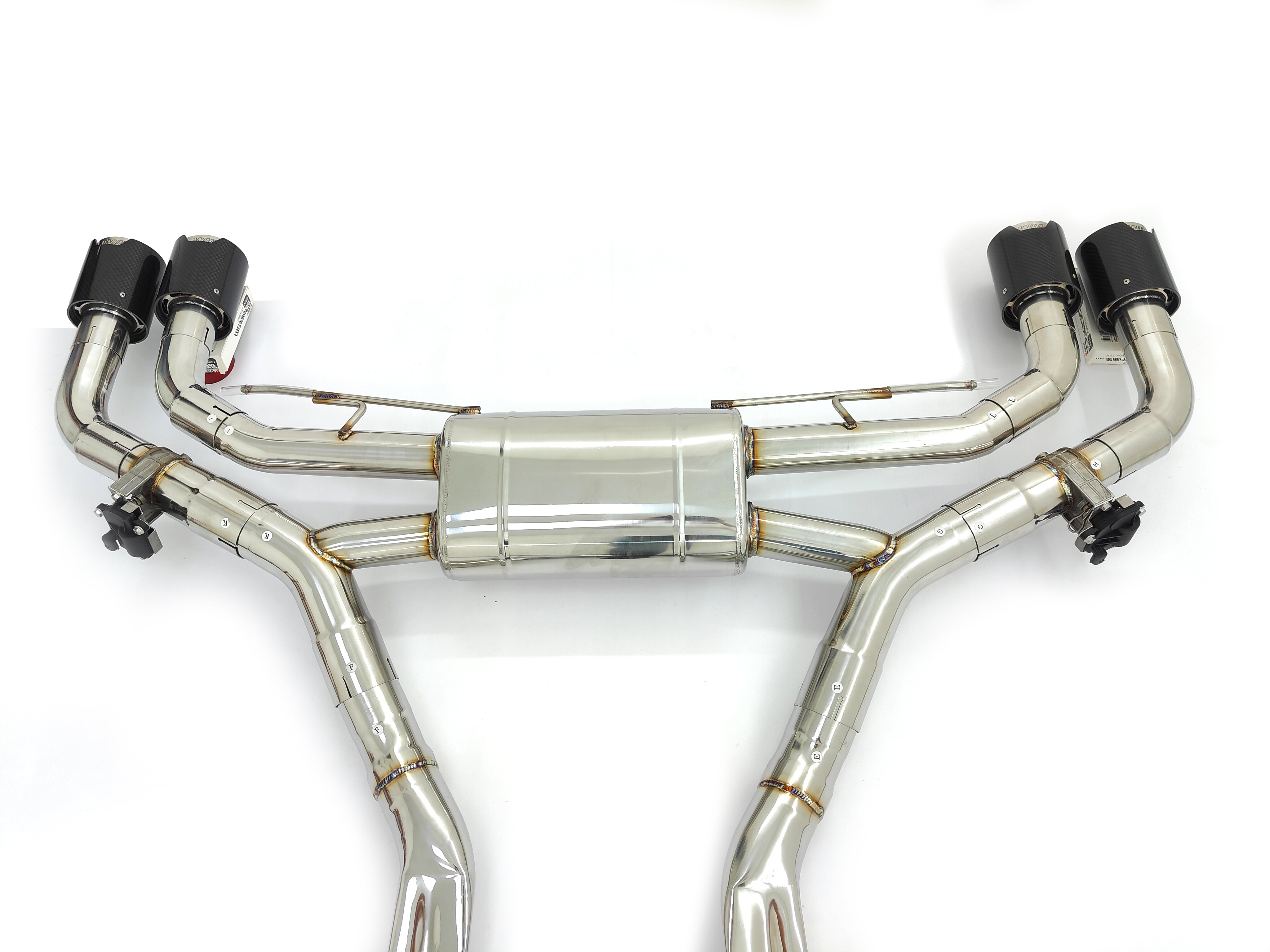 BMW X5M F95 X6M F96 (2020-2023) Valved Catback Sports Exhaust System - iilumolab