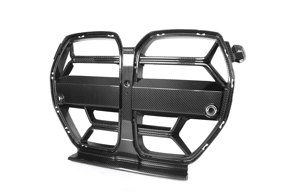 CSL STYLE PRE PREGGED DRY CARBON GRILL For BMW M3 G80 G81 / M4 G82 G83 WITHOUT ACC 20+