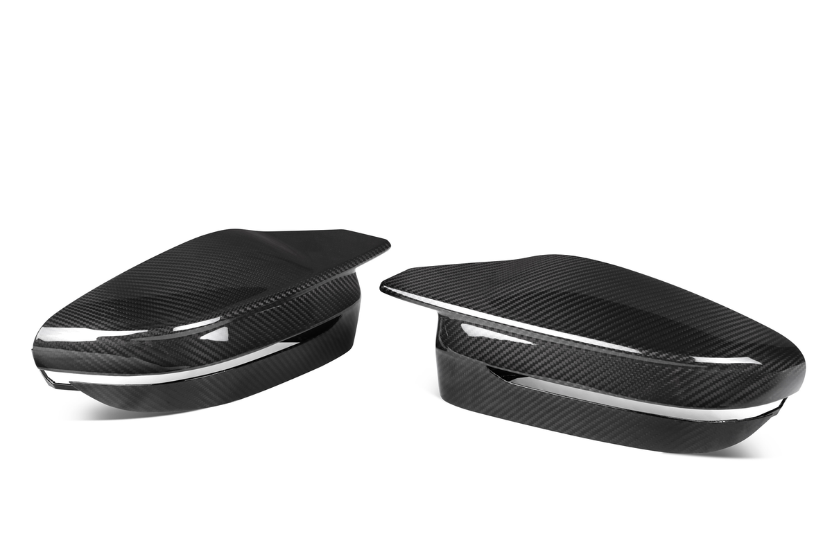 M Performance Style Pre Pregged Dry Carbon Mirror Caps for BMW 2/3/4 Series G42 G20 G21 G20 G22 G23 G26