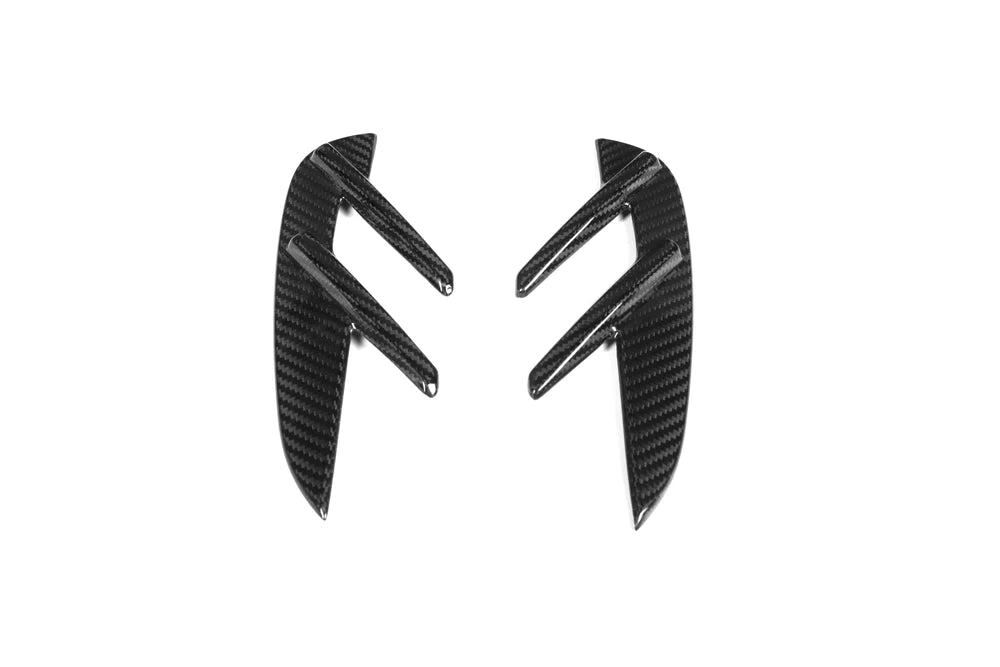 OEM Style Fender Vent Cover Pre Pregged Dry Carbon For BMW M3 G80 G81