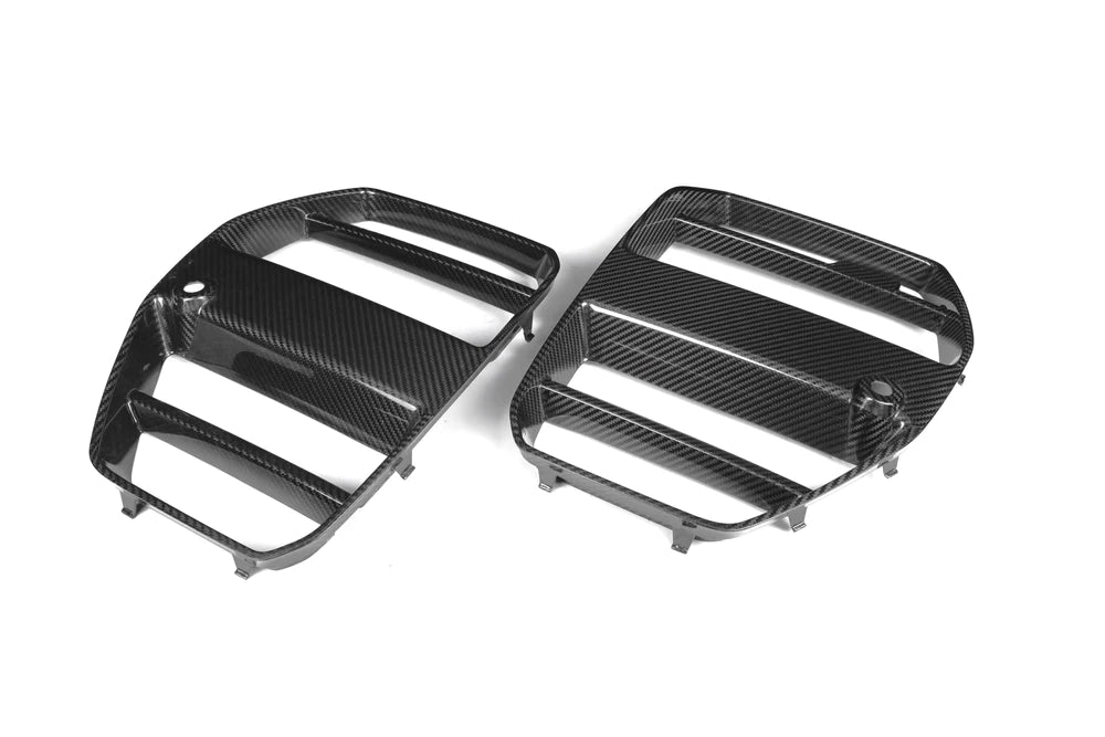 ST PRE PREGGED DRY CARBON GRILLE FOR BMW M3 G80 G81 / M4 G82 G83 20+ - iilumolab