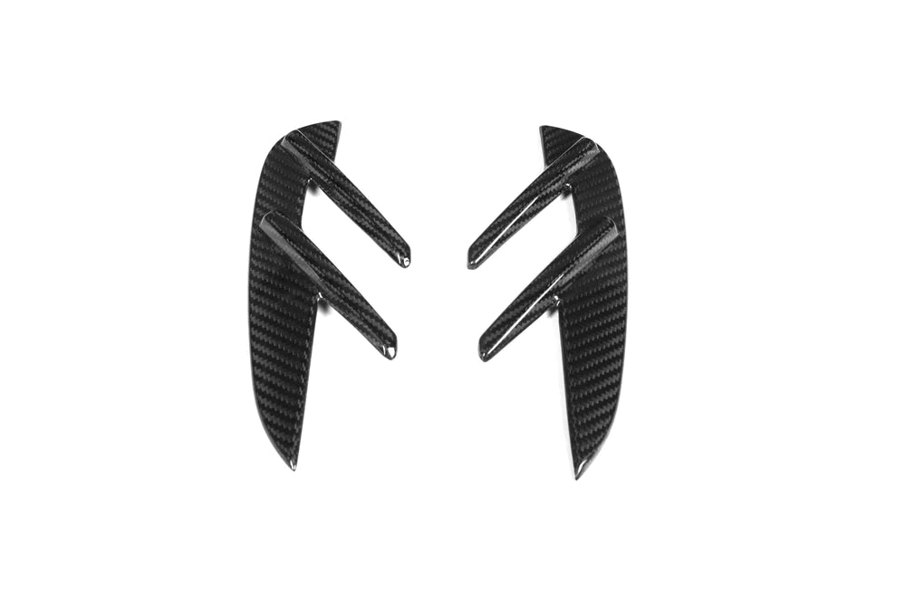 OEM Style Fender Vent Cover Pre Pregged Dry Carbon For BMW M4 G82 G83 20+ - iilumolab