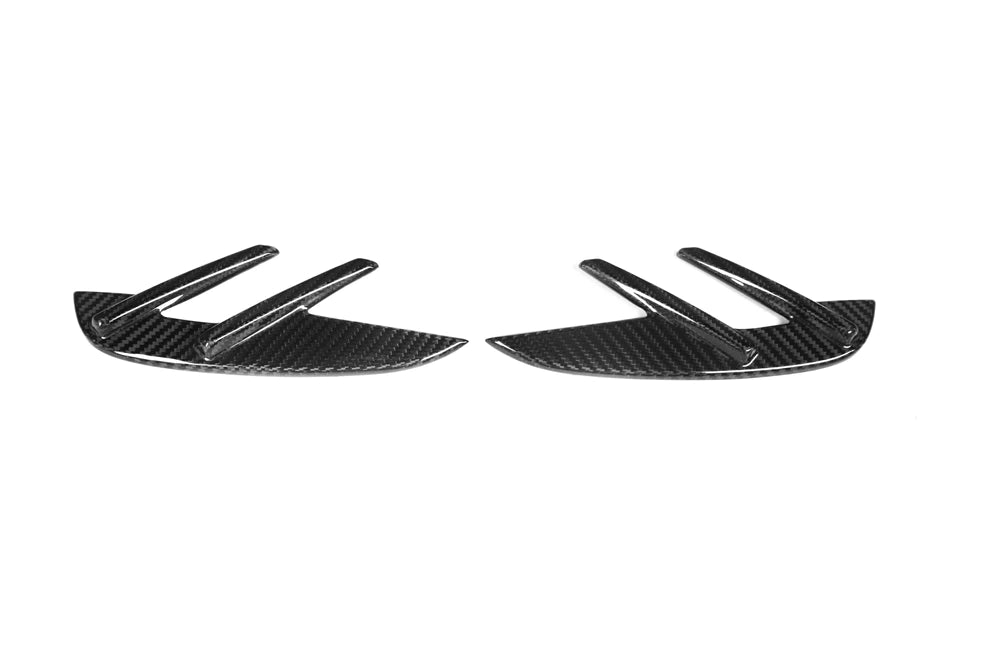 OEM Style Fender Vent Cover Pre Pregged Dry Carbon For BMW M3 G80 G81