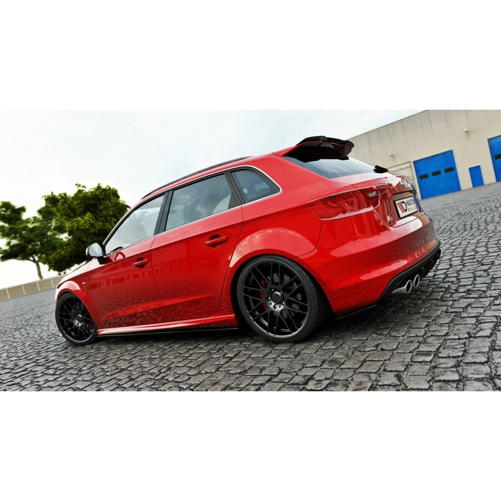 Maxton Design Side Skirts Audi S3 8V / A3 S-Line 8V Hatch Back