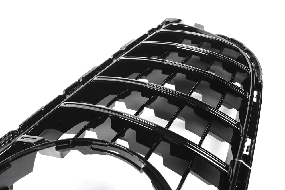AMG Panamericana Style Grille for Mercedes C63 C205/W205 15-18 - Black