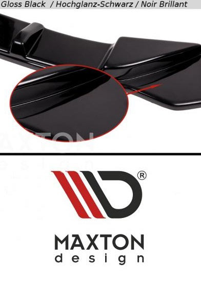 Maxton Design Front Splitter VW Golf Mk5 GTI + Votex Front Lip Combo
