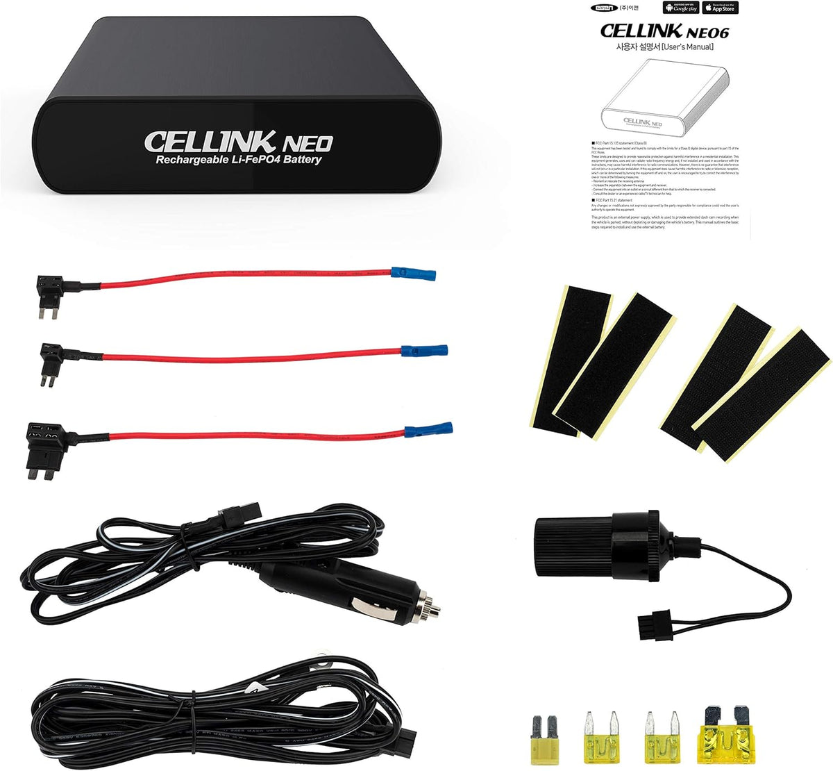 Cellink NEO6 Slim Dash Cam Battery Pack - iilumo