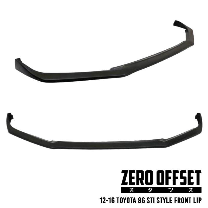STI Style Front Lip for Toyota 86 (ZN6) 2012-2016