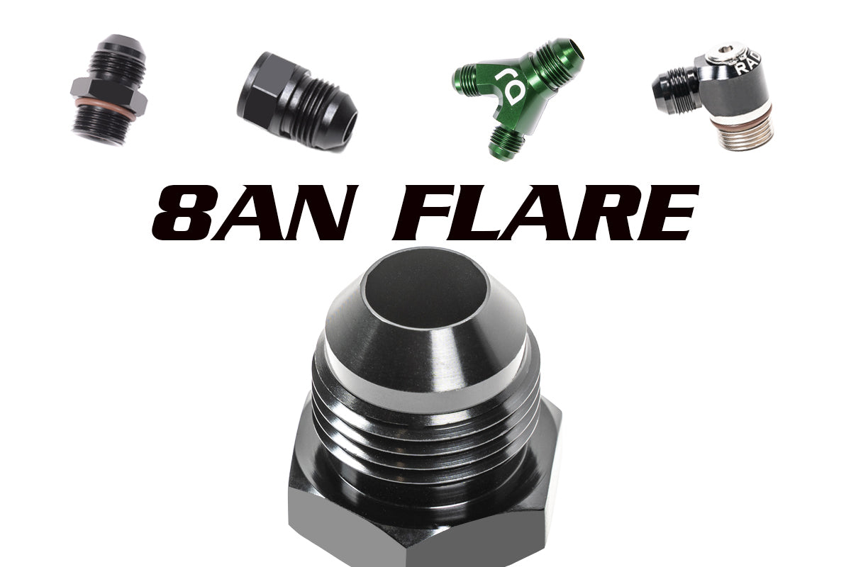 Radium Engineering 8AN Female to 8.5mm Barb Fitting
