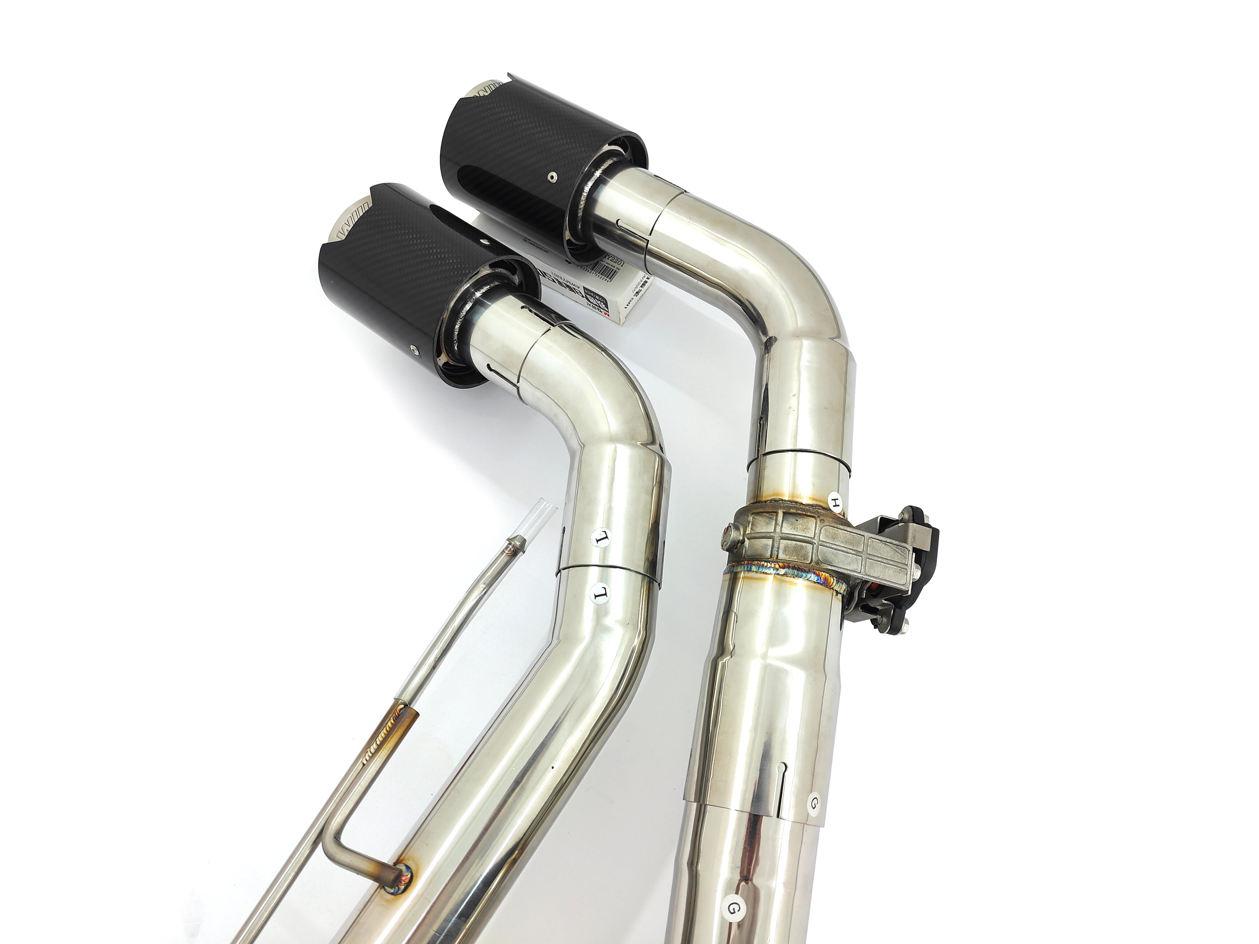 BMW X5M F95 X6M F96 (2020-2023) Valved Catback Sports Exhaust System - iilumolab