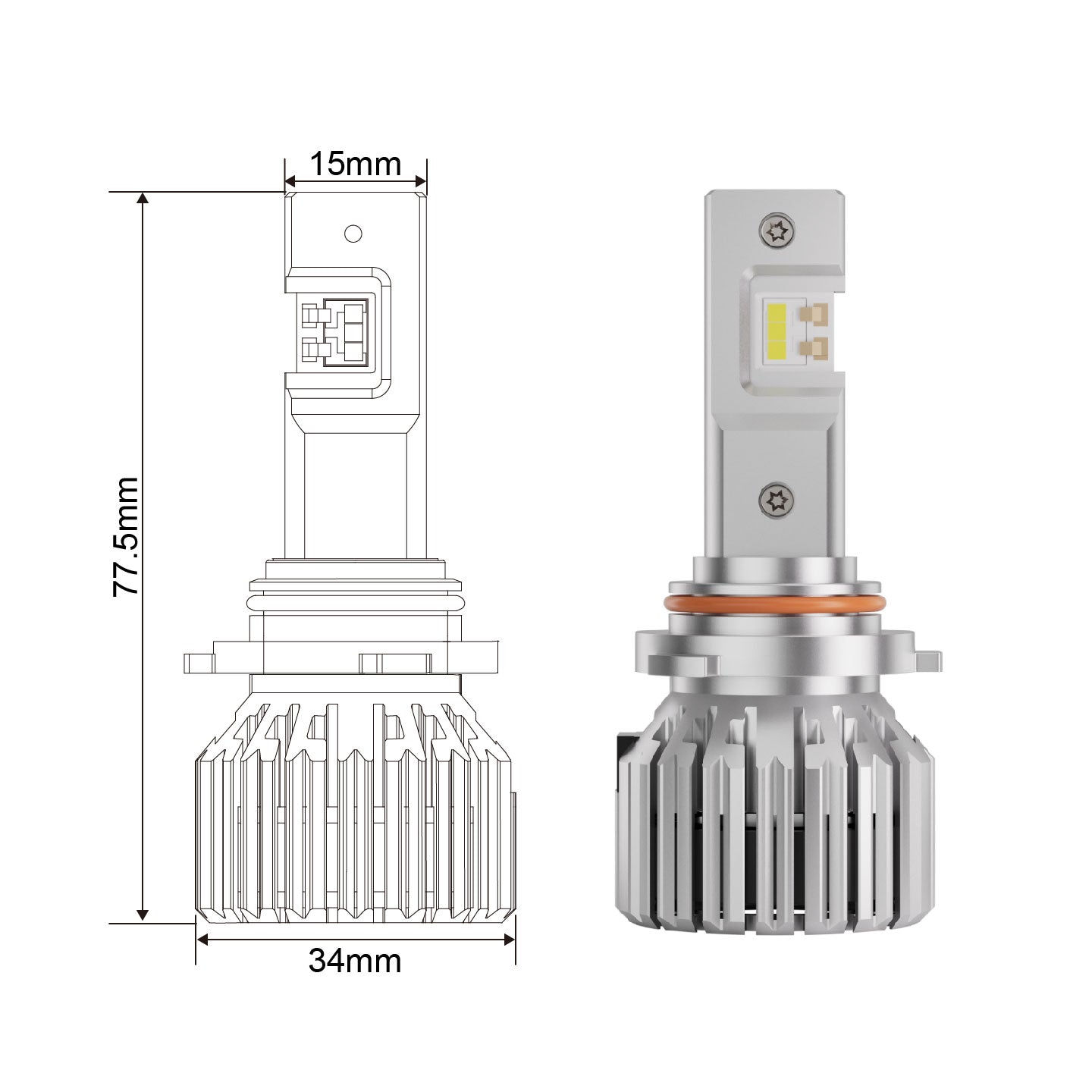 COSMIC 2 : 9005/HB3 LED BULB