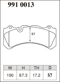 DIXCEL Front Brake Pads for Volvo S60 / V60 Polestar (P3) – Brembo 6-Pot