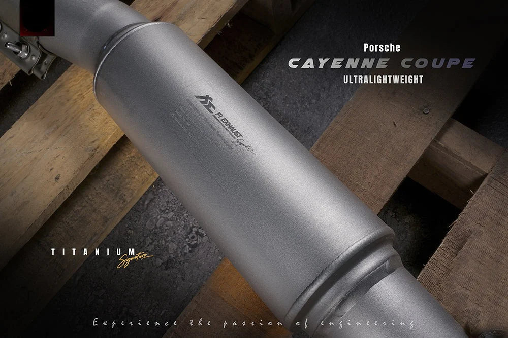 Fi EXHAUST Valvetronic Exhaust System for Porsche Cayenne 9Y0 3.0T Titanium Signature Series Wagon / Coupe 18+ - iilumolab