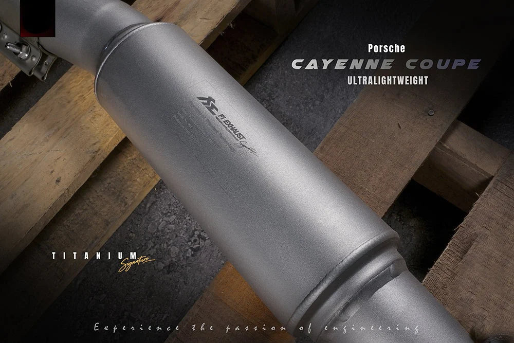 Fi EXHAUST Valvetronic Exhaust System for Porsche Cayenne 9Y0 (OPF) 3.0T Titanium Signature Series Wagon / Coupe 20+ - iilumolab