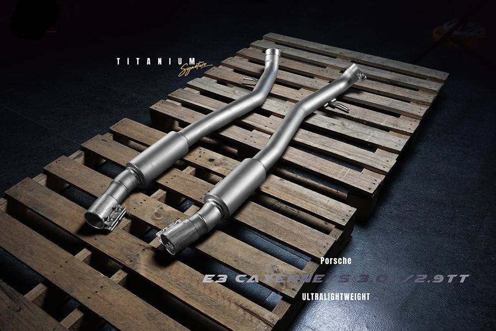 Fi EXHAUST Valvetronic Exhaust System for Porsche Cayenne 9Y0 2.9TT Titanium Signature Series Wagon / Coupe 18+ - iilumolab