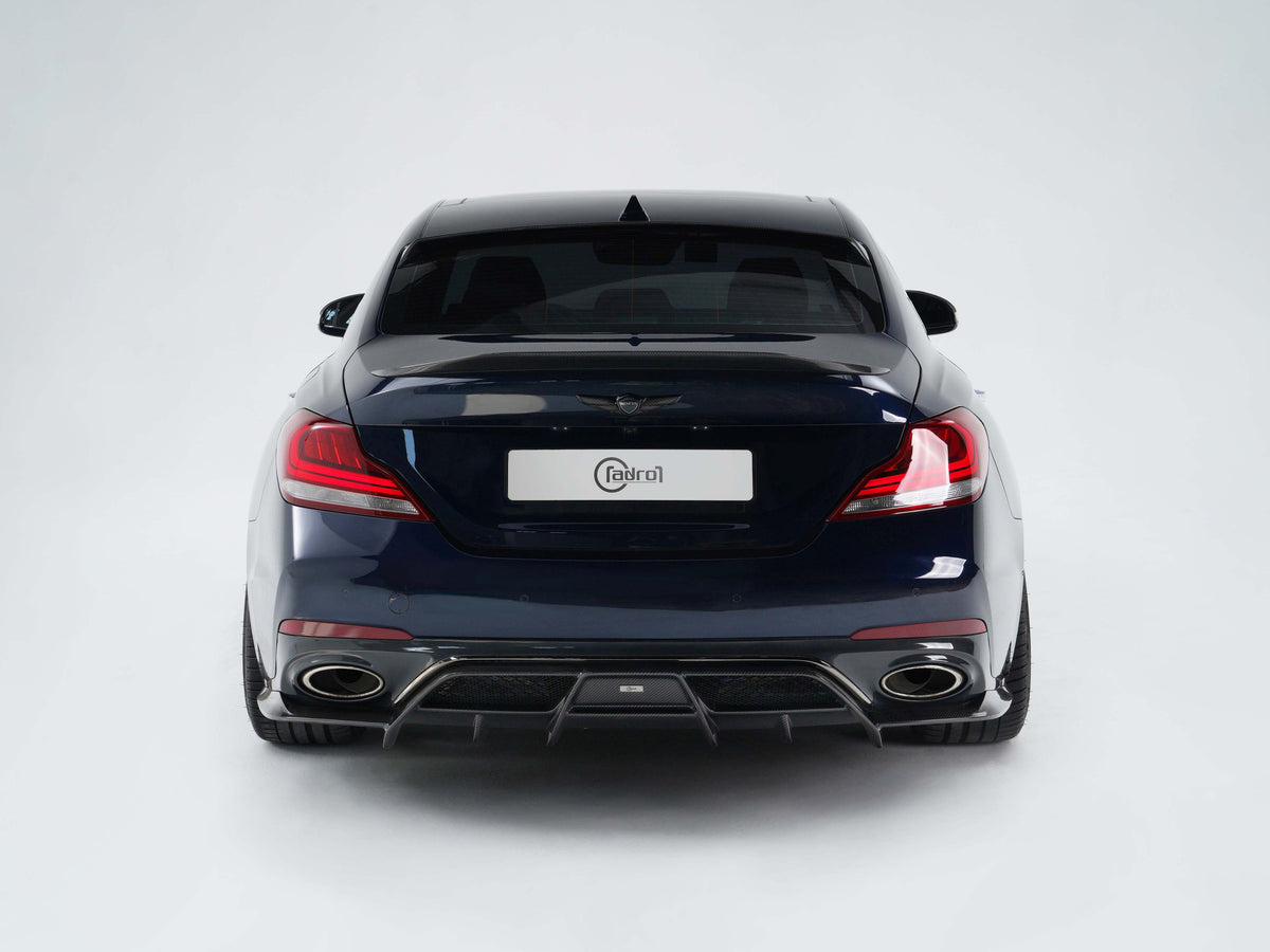 Genesis G70 Carbon Fiber Rear Diffuser V3 2019-2021