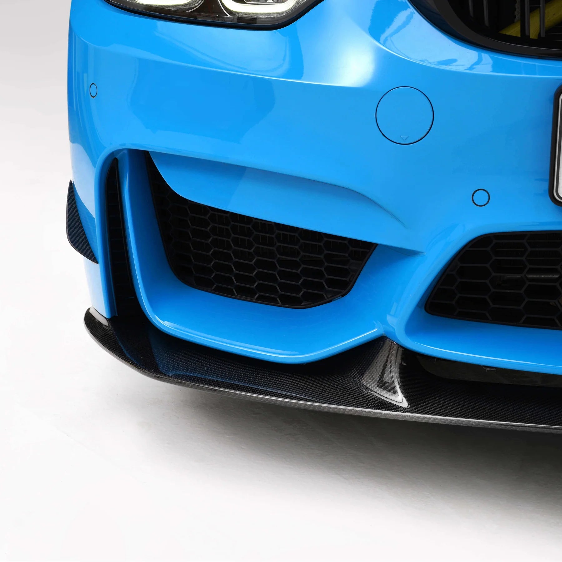 BMW M3 F80 & M4 F82 CARBON FIBER FRONT BUMPER CANARD