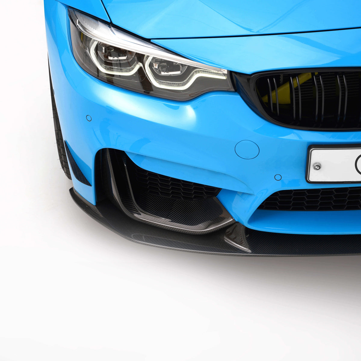 BMW M3 F80 & M4 F82 Carbon Fiber Front Bumper Canards 2013-2020