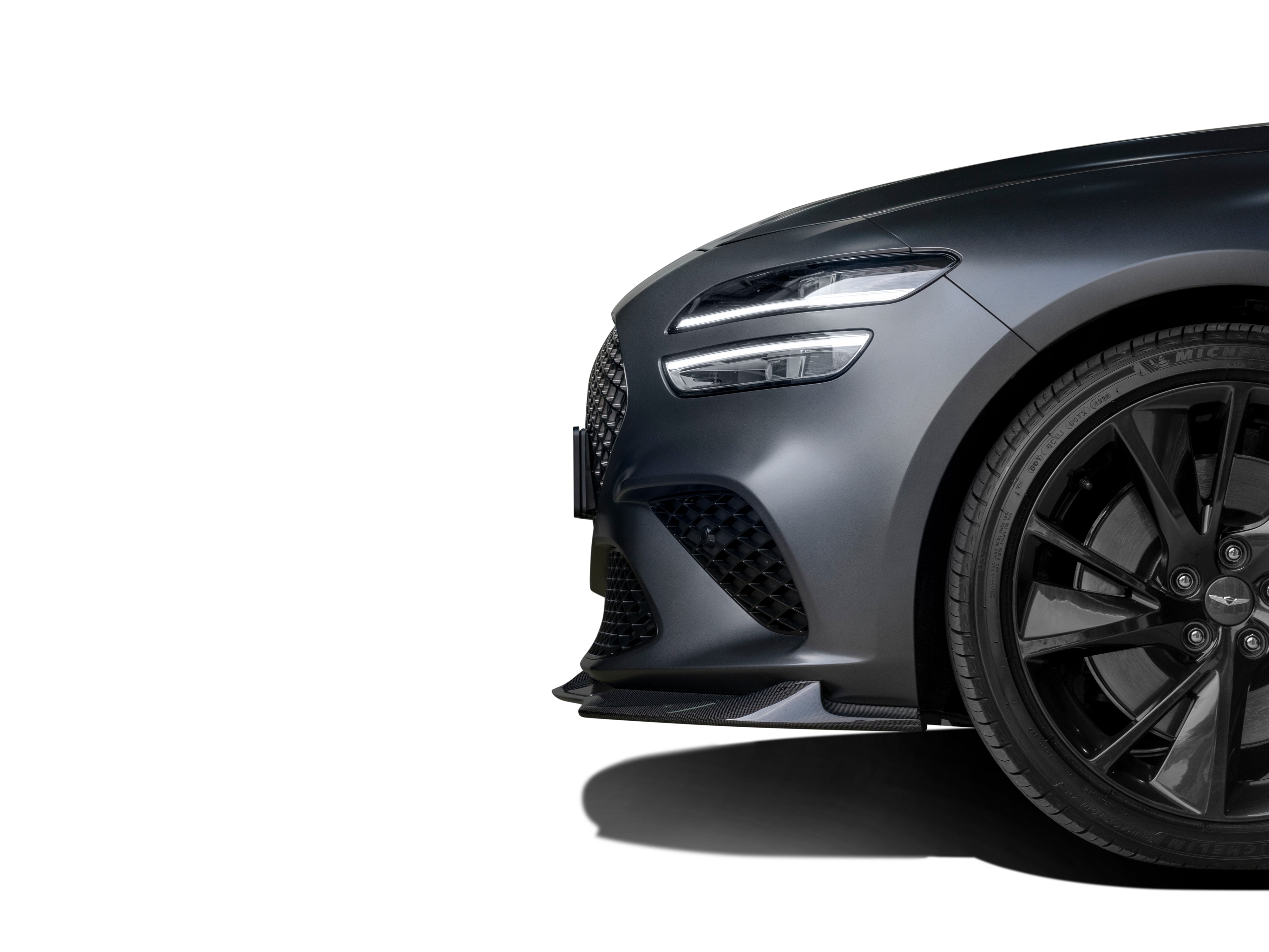 Genesis G70 Facelift Carbon Fiber Front Lip 2022+