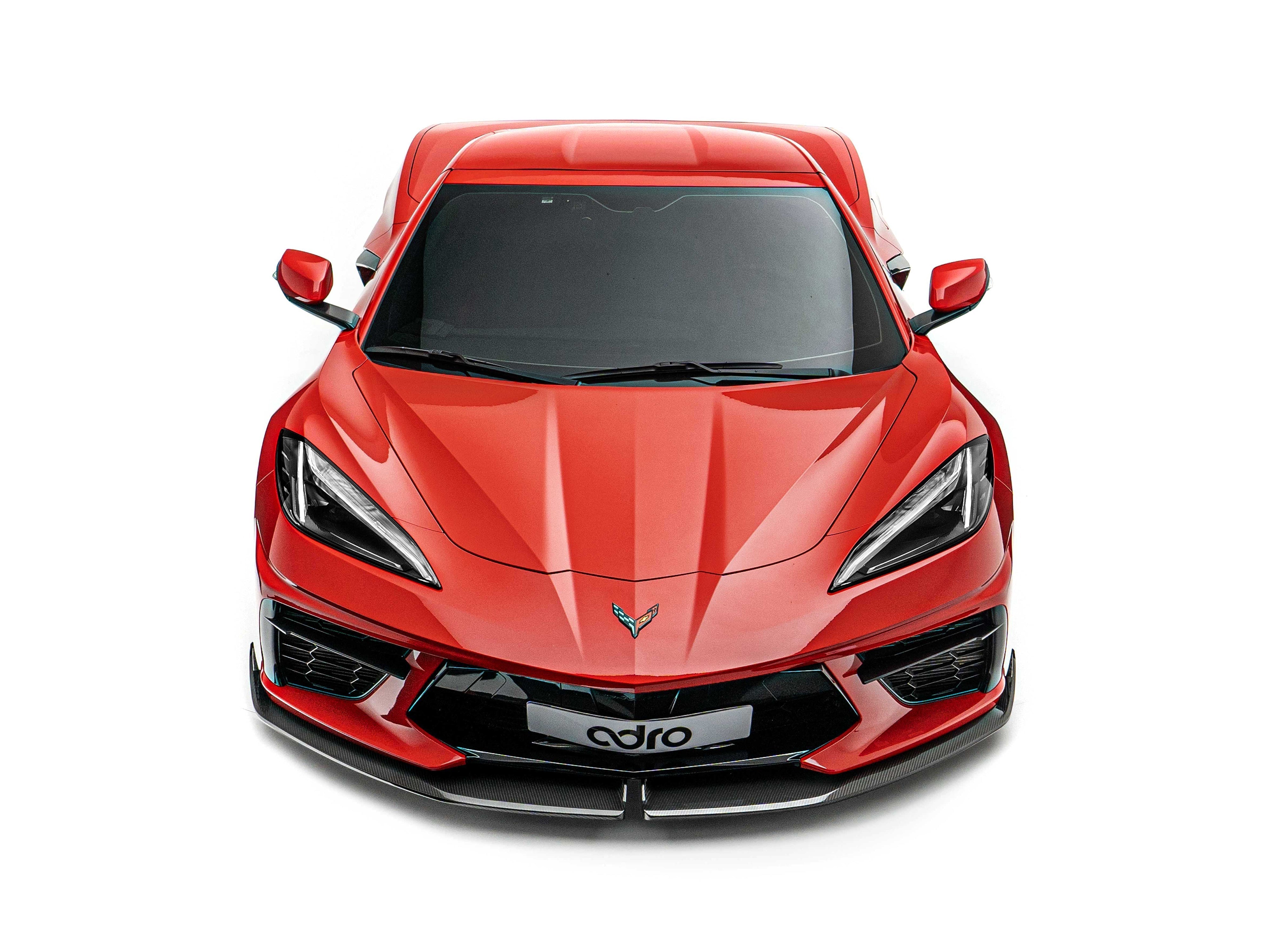 Corvette C8 Dry Carbon Fiber Front Lip 2020+